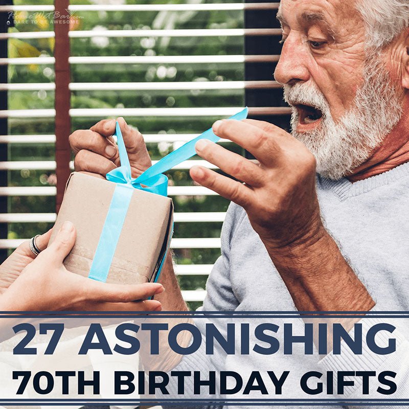 70th fashion birthday gift ideas for husband