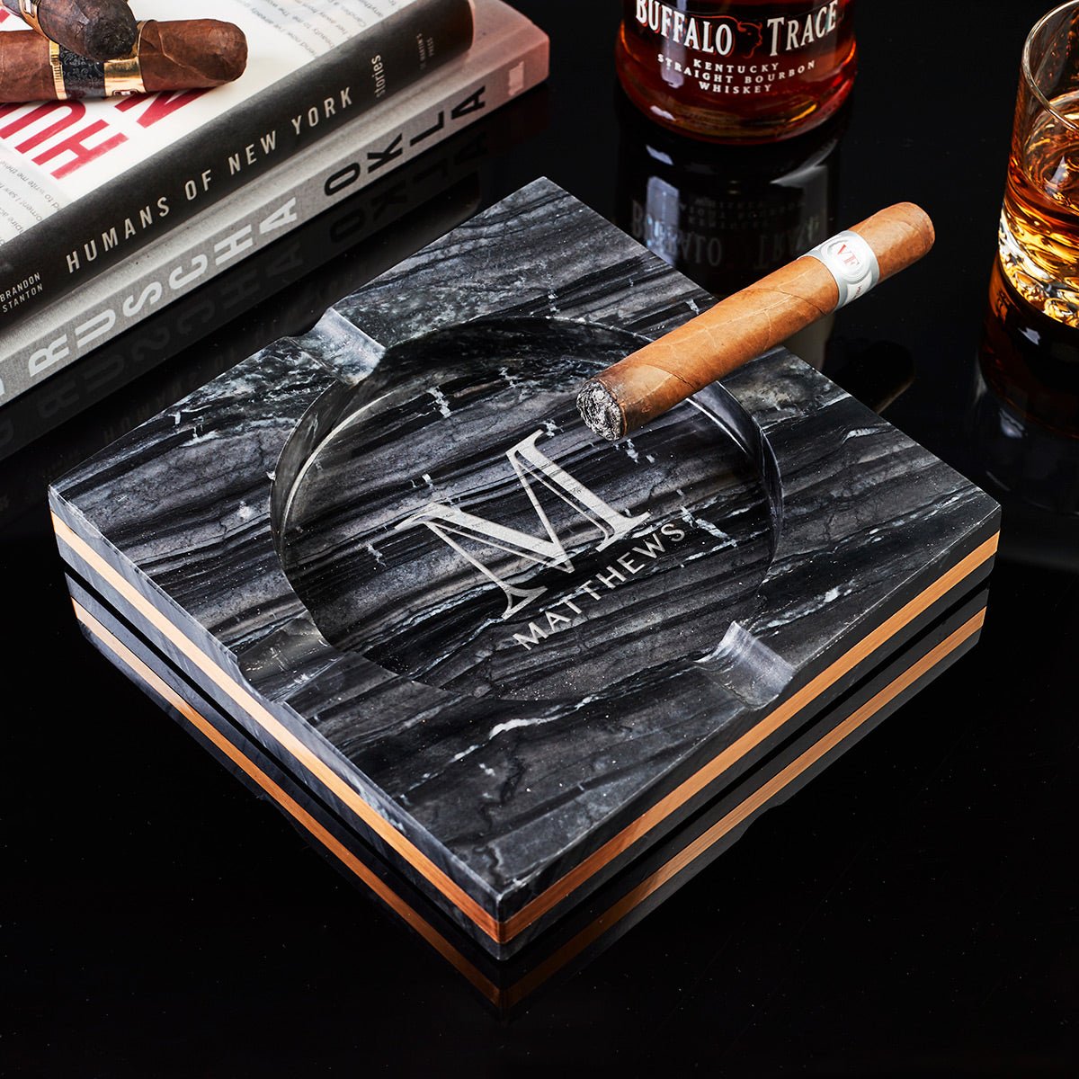 Luxury design Marble Cigar tray, Unique Marble Cigar Ashtray, Birthday Cigar gift,Cigar Lovers Gift high quality for Men,Cigar Accessories,Christmas gift