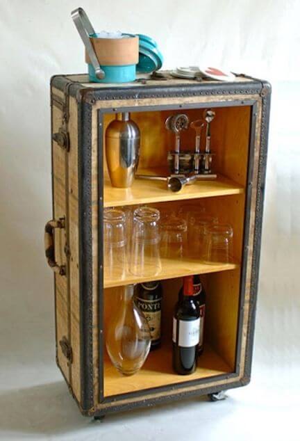 10 Portable and Blissful Bar Cart Ideas For Your Home