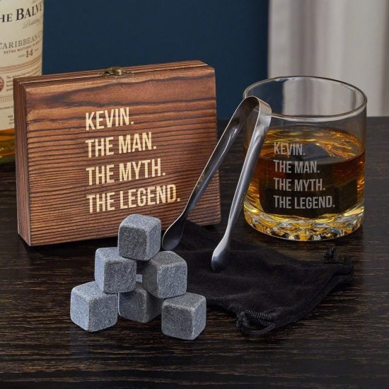 Personalized Whiskey Birthday Gift for Boyfriend