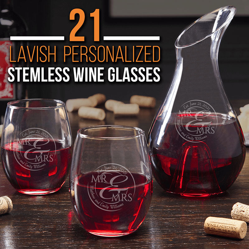 Hip 17-Oz. Large Stemless Red Wine Glass
