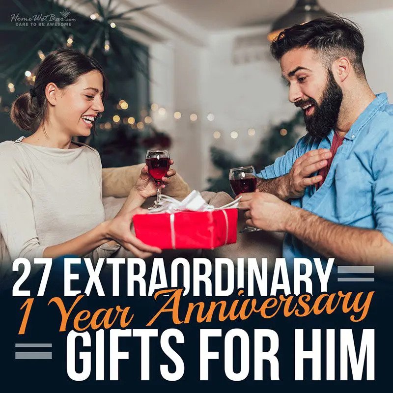 One year anniversary care package  Boyfriend anniversary gifts, 1