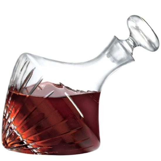 Relief Carved Decanter with Lid Lead-free Crystal Glass Wine Separator  High-end Wine Bottle Luxury