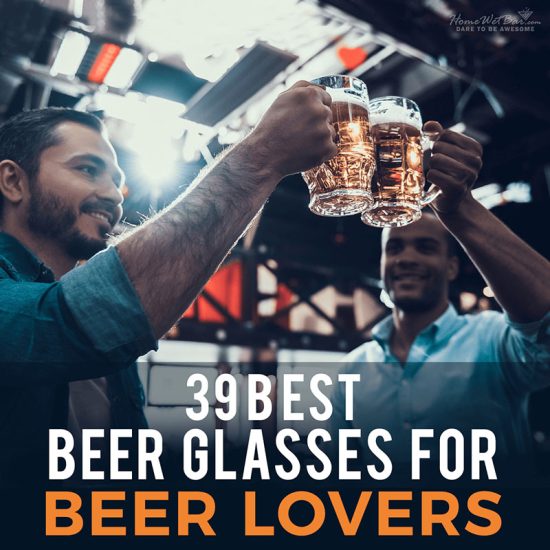 Wildlife Pilsner Glasses, Beer Mancave Gifts for Men
