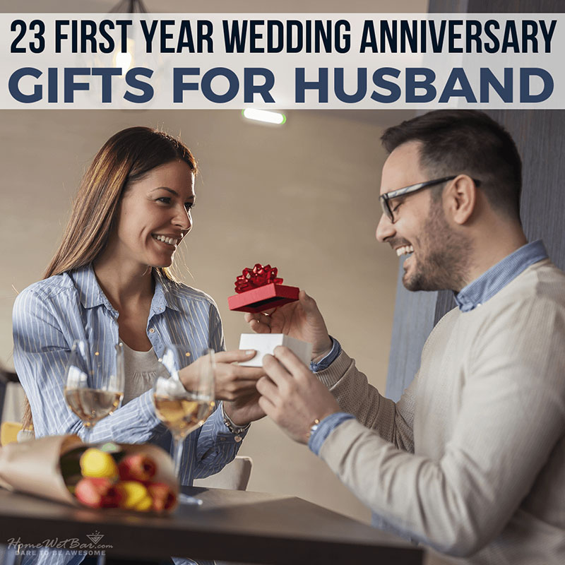 1st Anniversary Gift for Husband, 1 Year Anniversary Gift from Wife