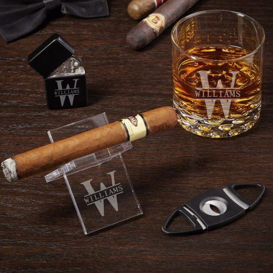 11 Must-See Whiskey Glass with Cigar Holder