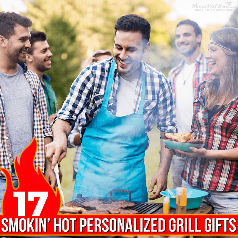 Grilling Apron for Men, Smoker Grill Accessories, Grilling Gifts