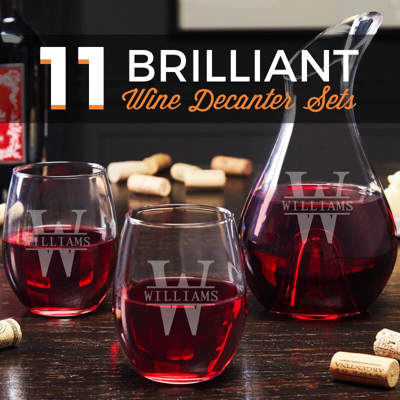 11 Brilliant Wine Decanter Sets - HomeWetBar