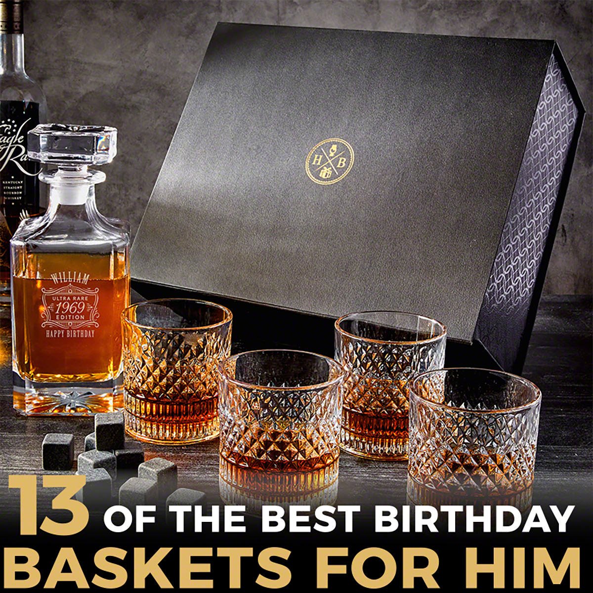 13 of the Best Birthday Baskets for Him - HomeWetBar