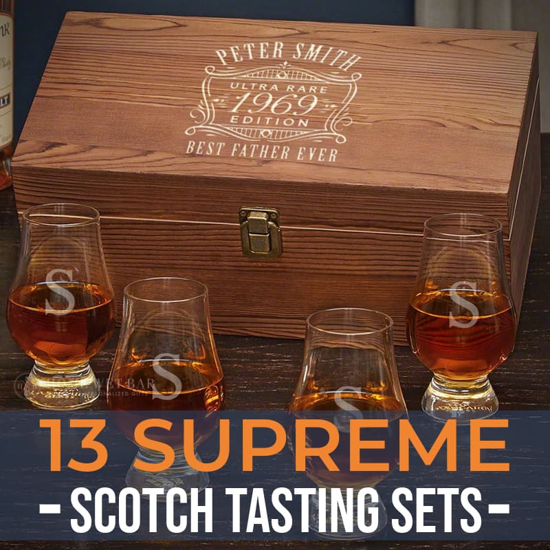 13 Supreme Scotch Tasting Sets - HomeWetBar