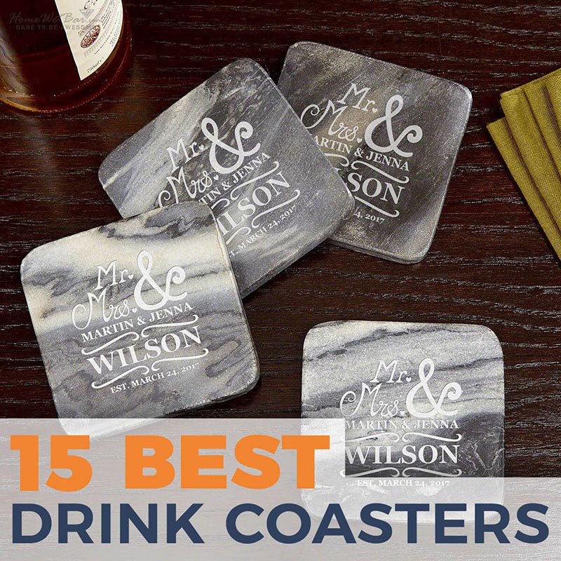 15 Best Drink Coasters - HomeWetBar