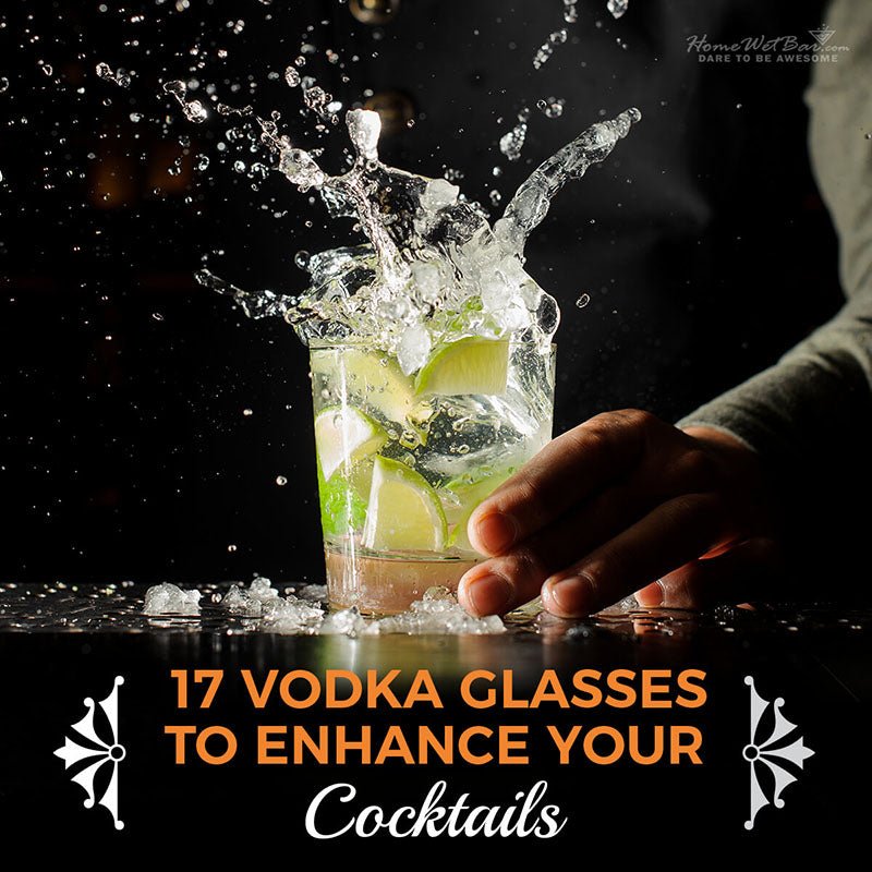 17 Best Vodka Glasses to Enhance Your Cocktails - HomeWetBar