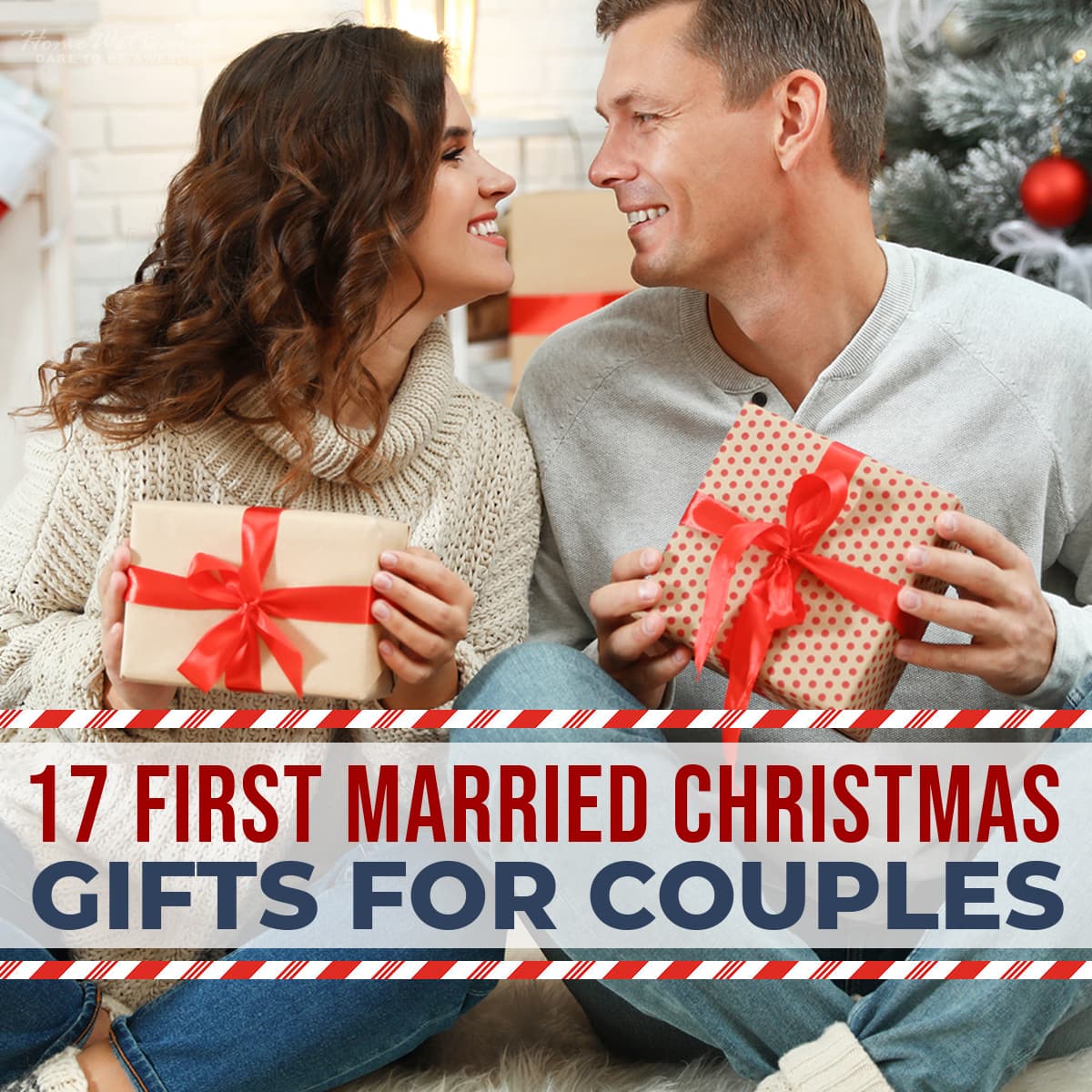 17 First Married Christmas Gifts for Couples - HomeWetBar