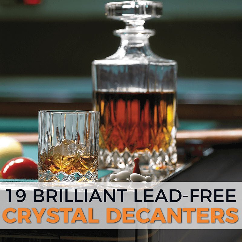 19 Brilliant Lead-Free Crystal Decanters - HomeWetBar