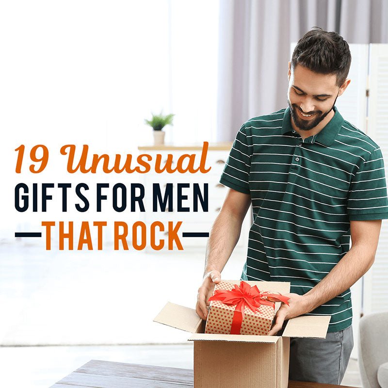 19 Unusual Gifts for Men that Rock - HomeWetBar