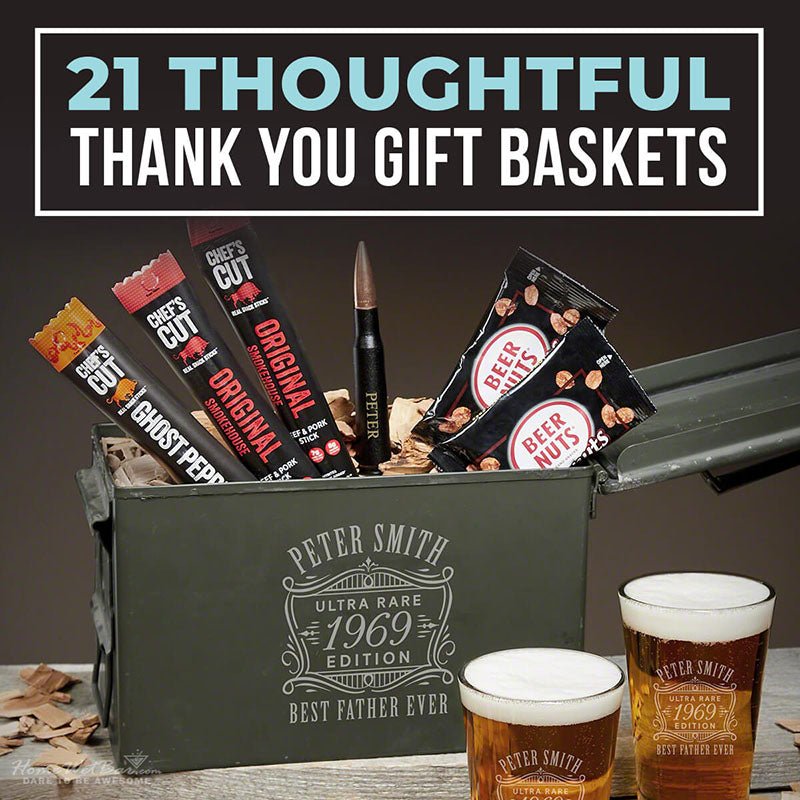 21 Thoughtful Thank You Gift Baskets - HomeWetBar