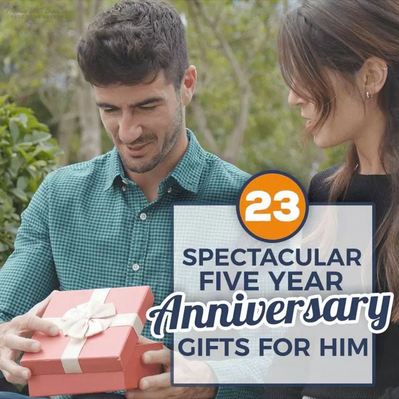 23 Spectacular 5 Year Anniversary Gifts for Him - HomeWetBar