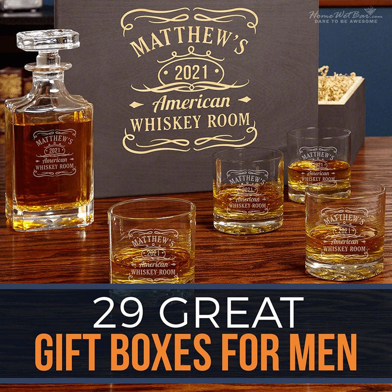 29 Great Gift Boxes For Men - HomeWetBar