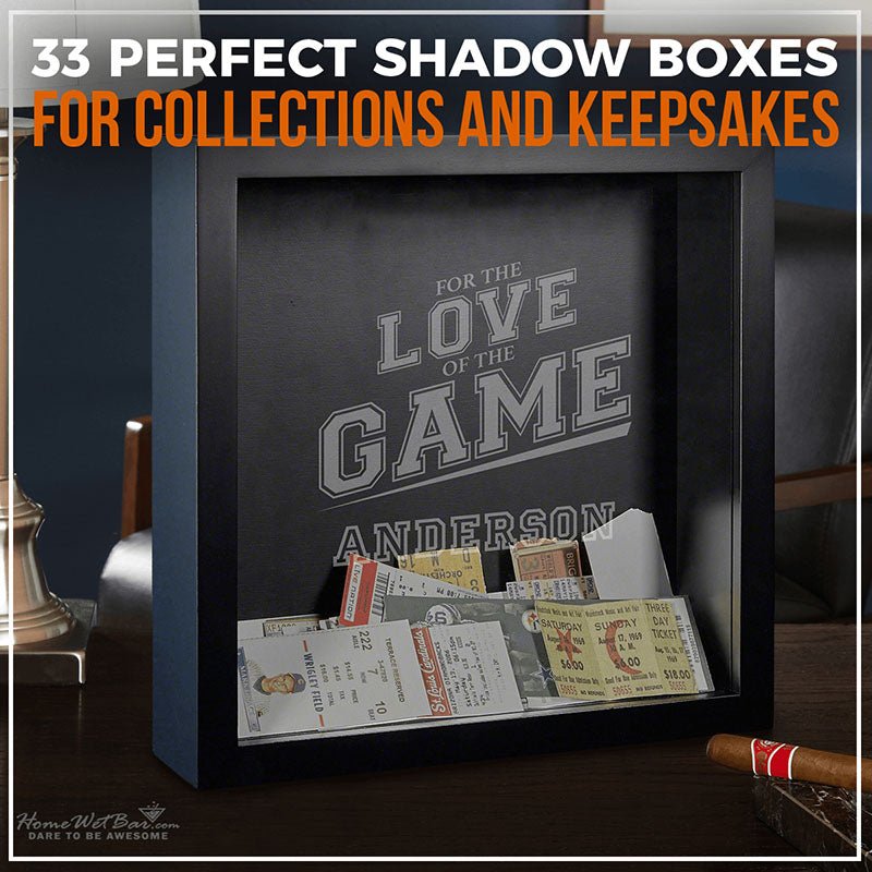 33 Perfect Shadow Boxes for Collections and Keepsakes - HomeWetBar