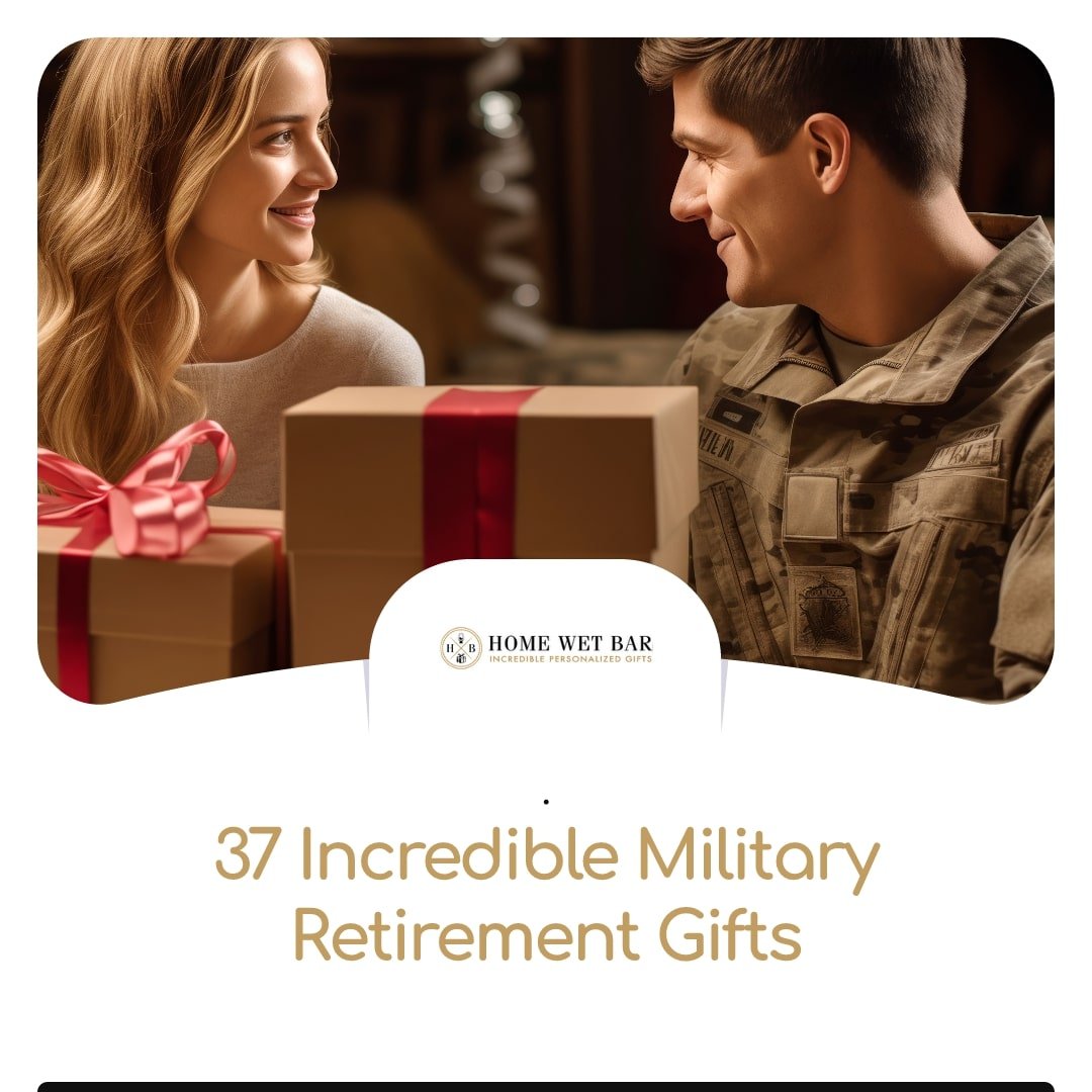 37 Incredible Military Retirement Gifts - HomeWetBar