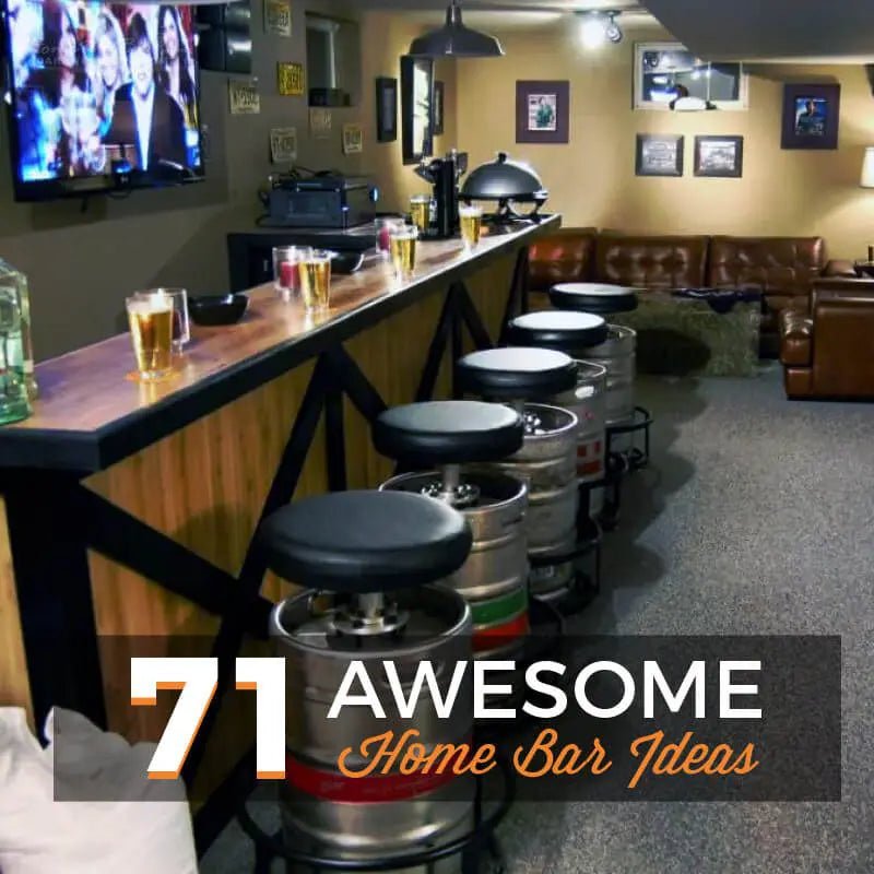 71 Awesome Home Bar Ideas! - HomeWetBar