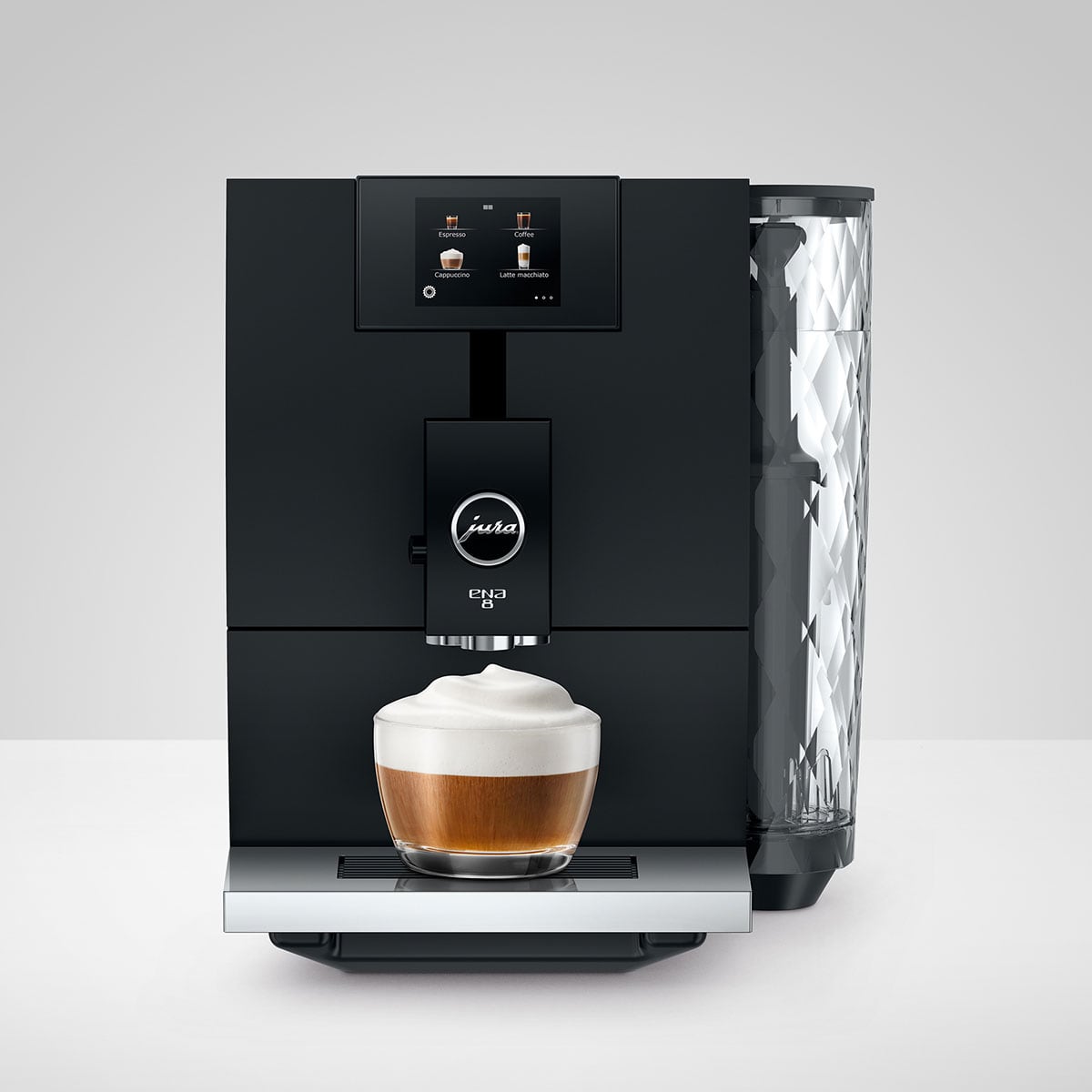 JURA ENA 8 Fully Automatic Espresso Machine, Metropolitan Black