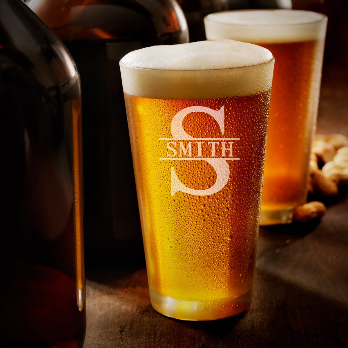 Personalized Pint Glass Cool Groomsmen Gift