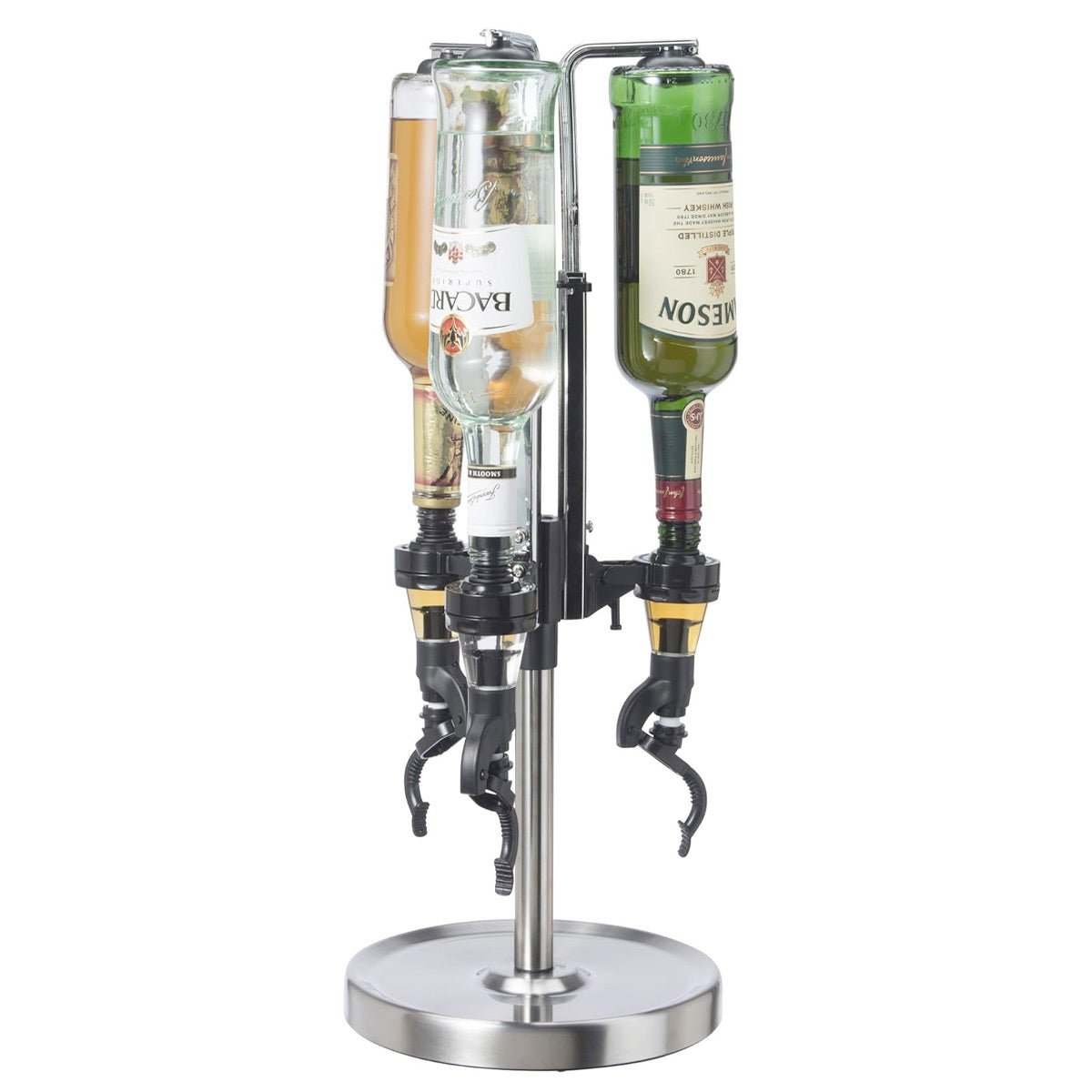 3 - Bottle Revolving Liquor Dispenser