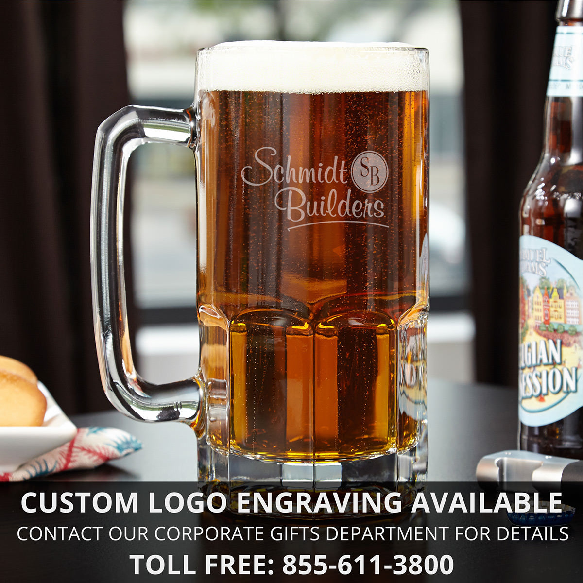 Colossal Personalized Beer Mug