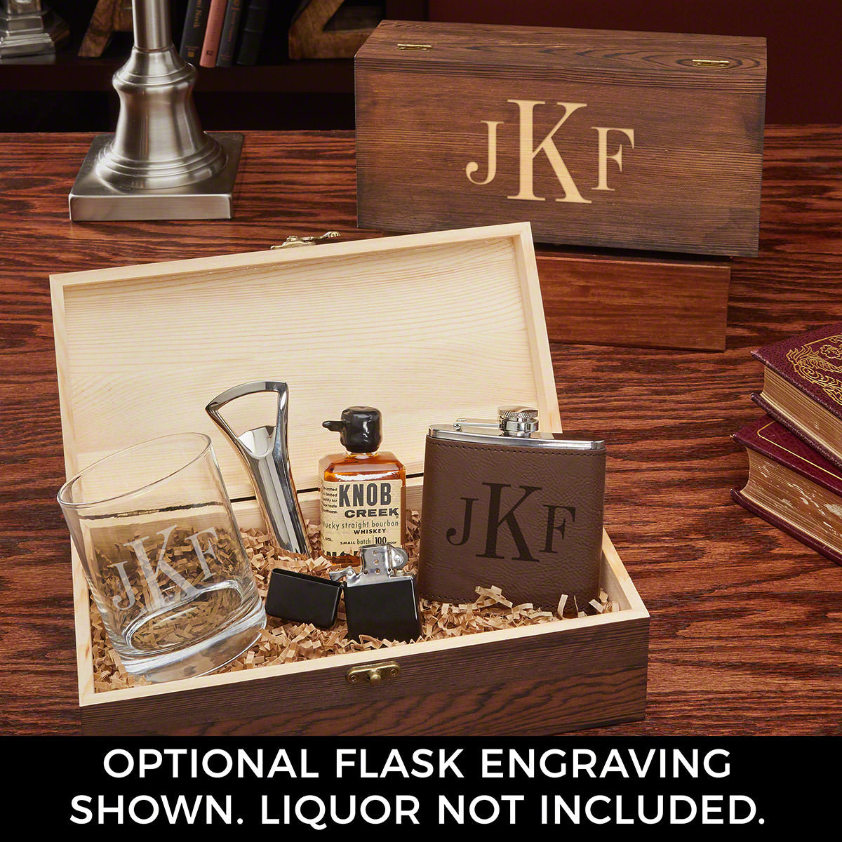 Personalized All The Vices Mens Gift Set