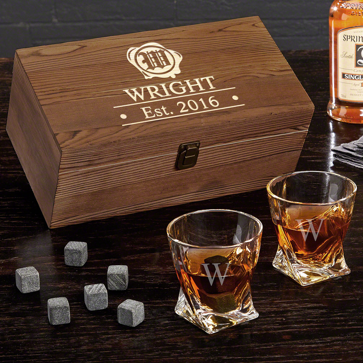 Personalized Whiskey Set