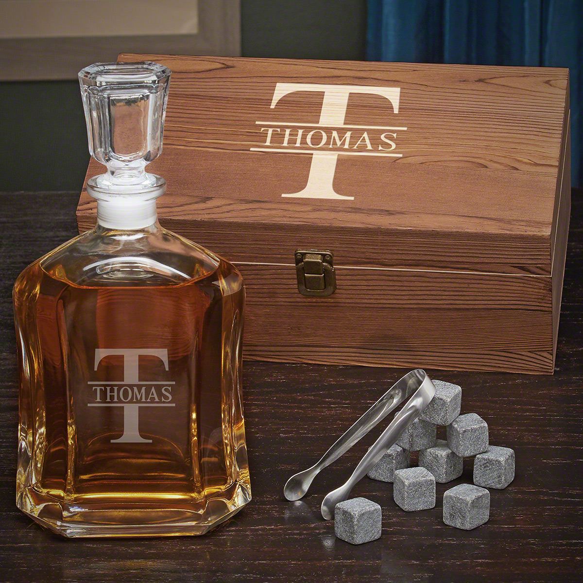 Personalized Argos Decanter Whiskey Gift for Him