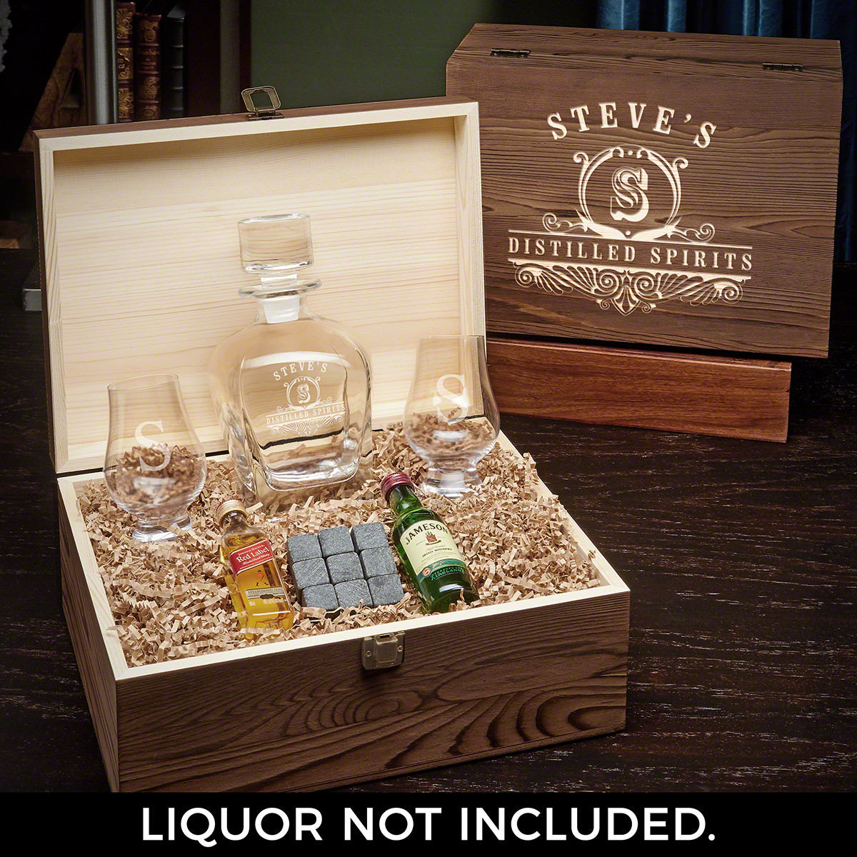 Custom Glencairn Scotch Gift Set -  5pc Gift Boxed