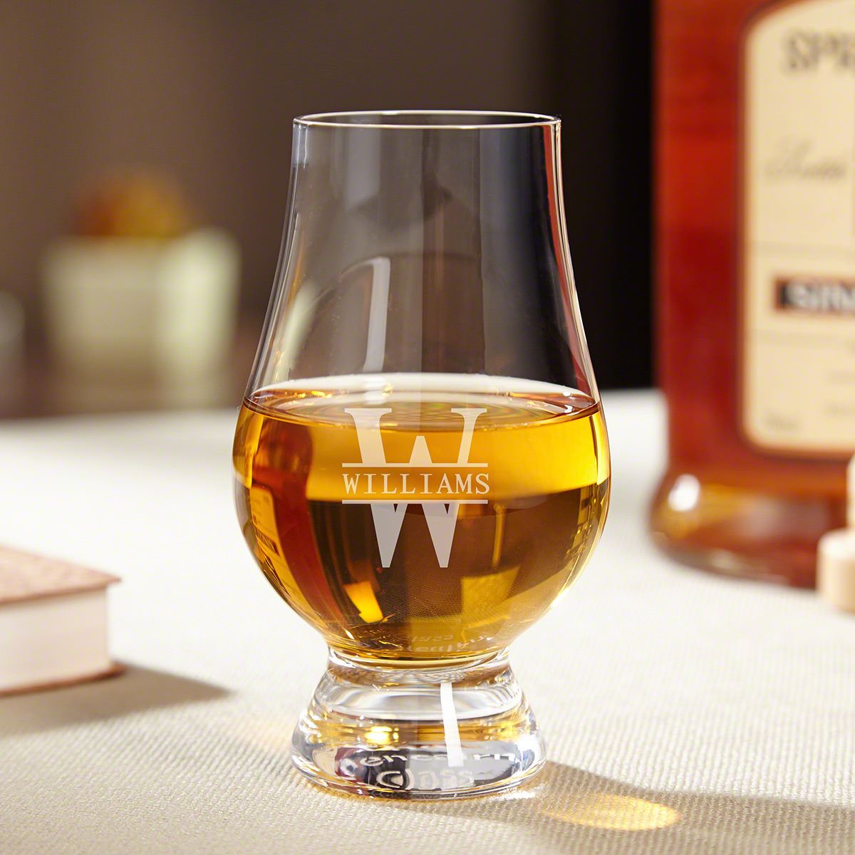 Personalized Glencairn Whiskey Glass
