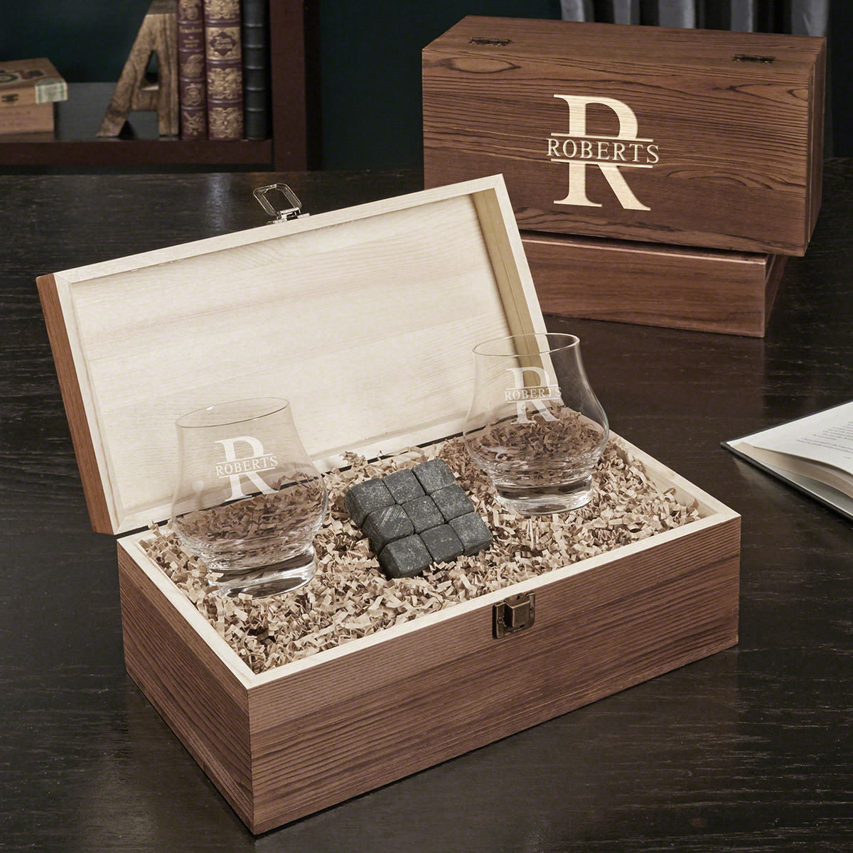 Personalized Official Kentucky Bourbon Trail Whiskey Gift Set