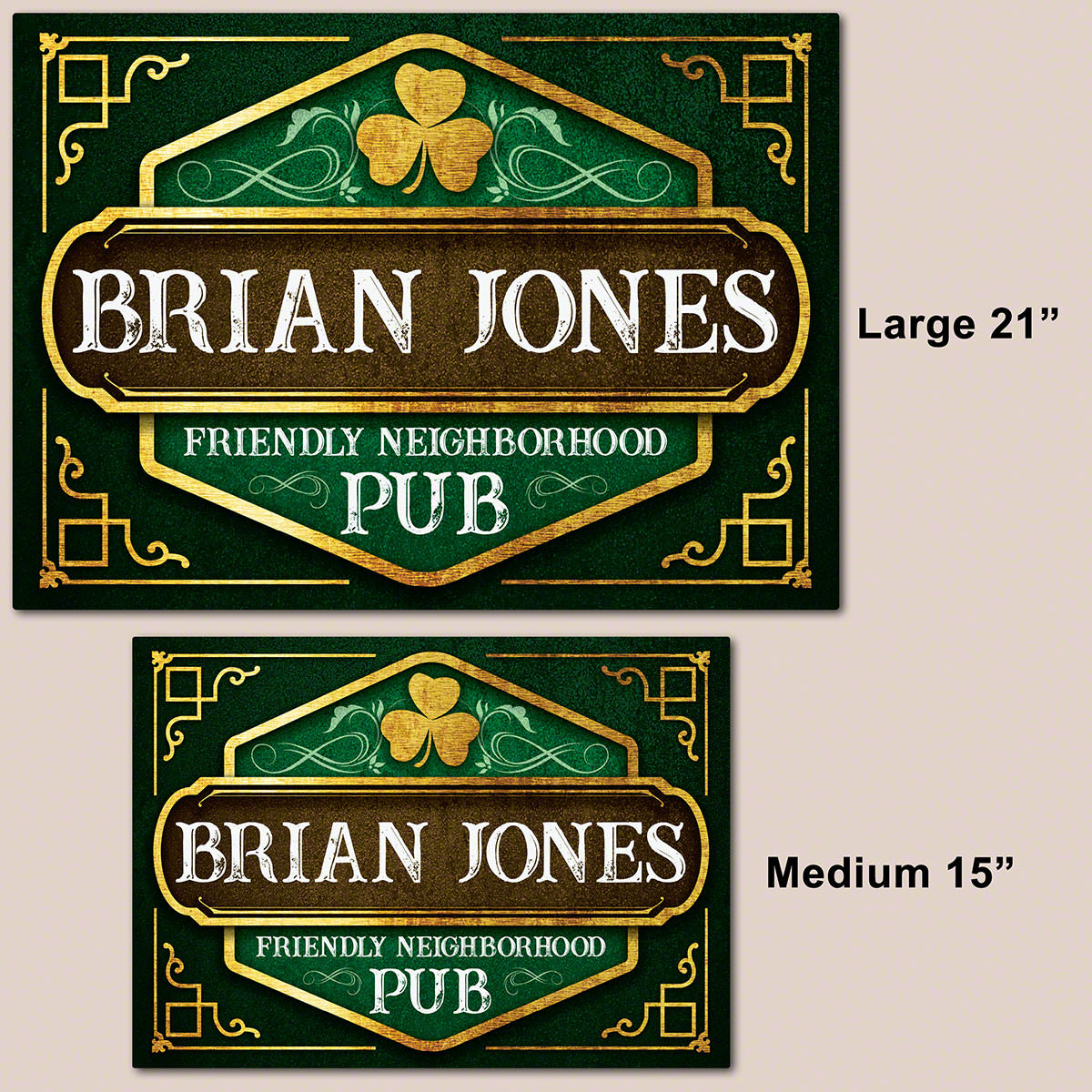 OMalley Personalized Irish Pub Sign