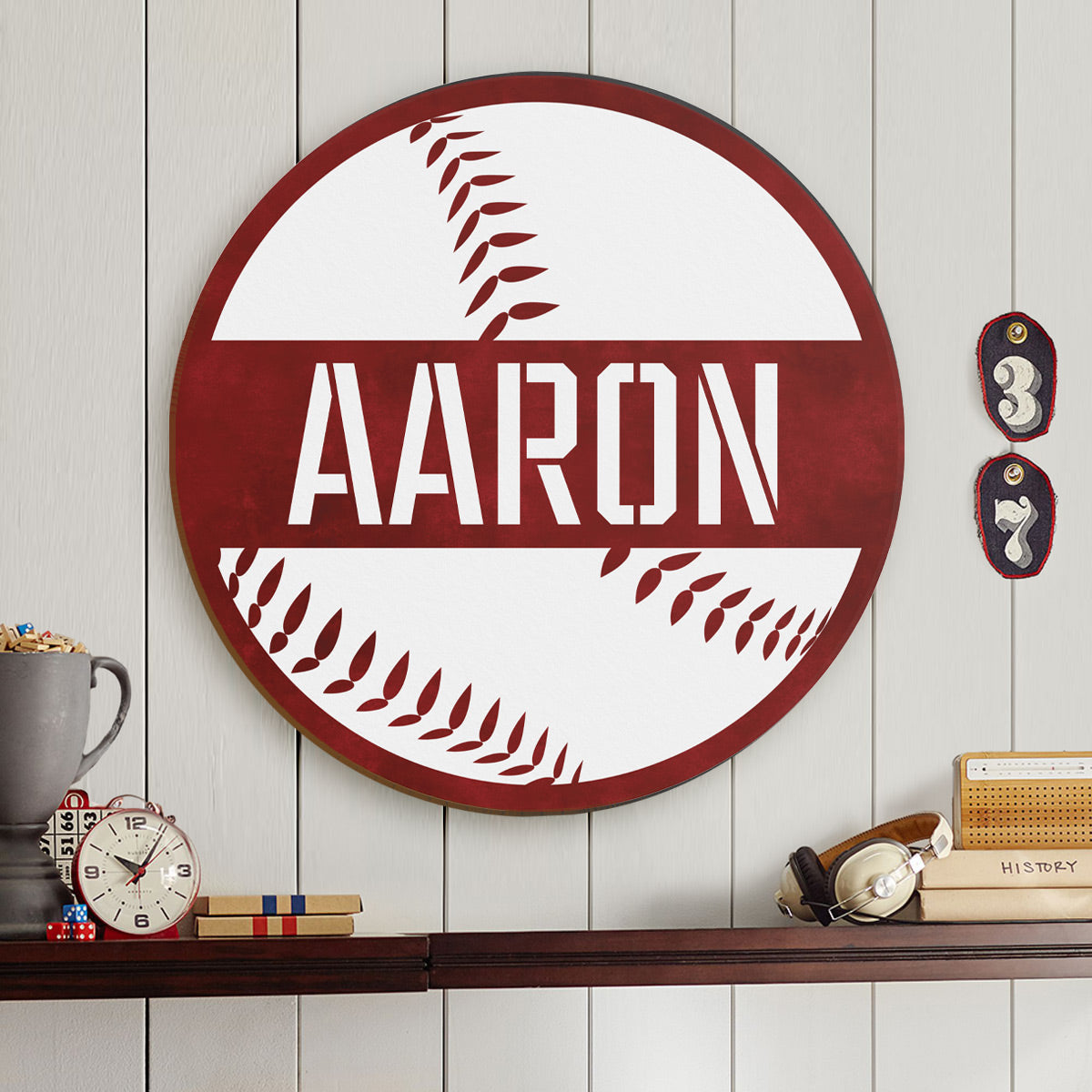 Play Ball Custom Name Sign