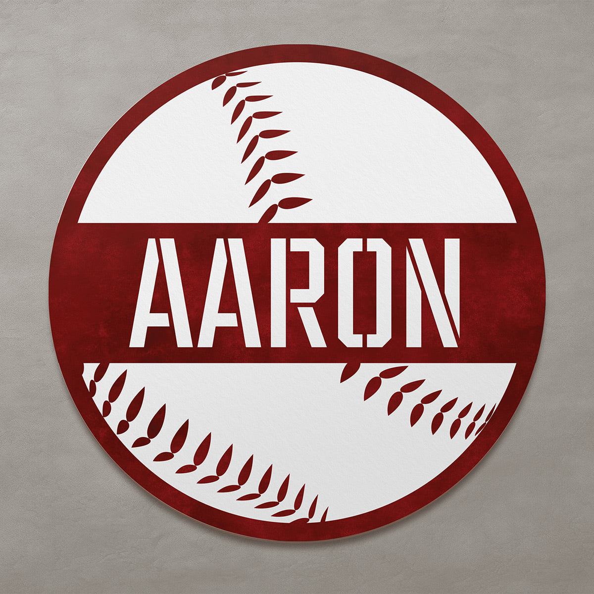 Play Ball Custom Name Sign