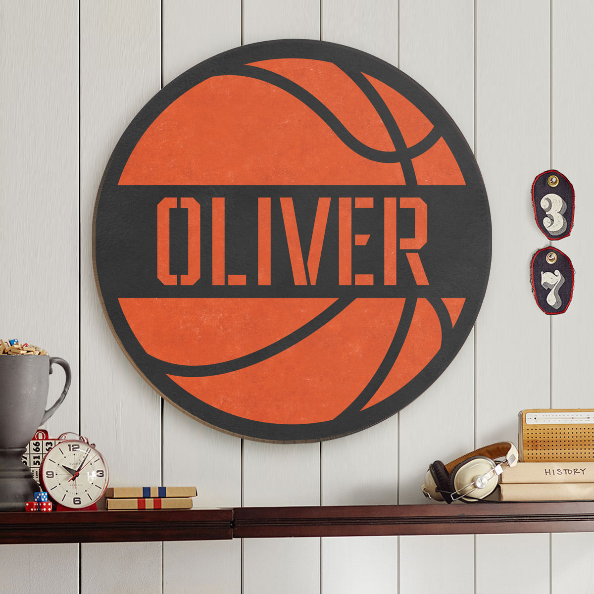 Nothing But Net Wooden Name Sign