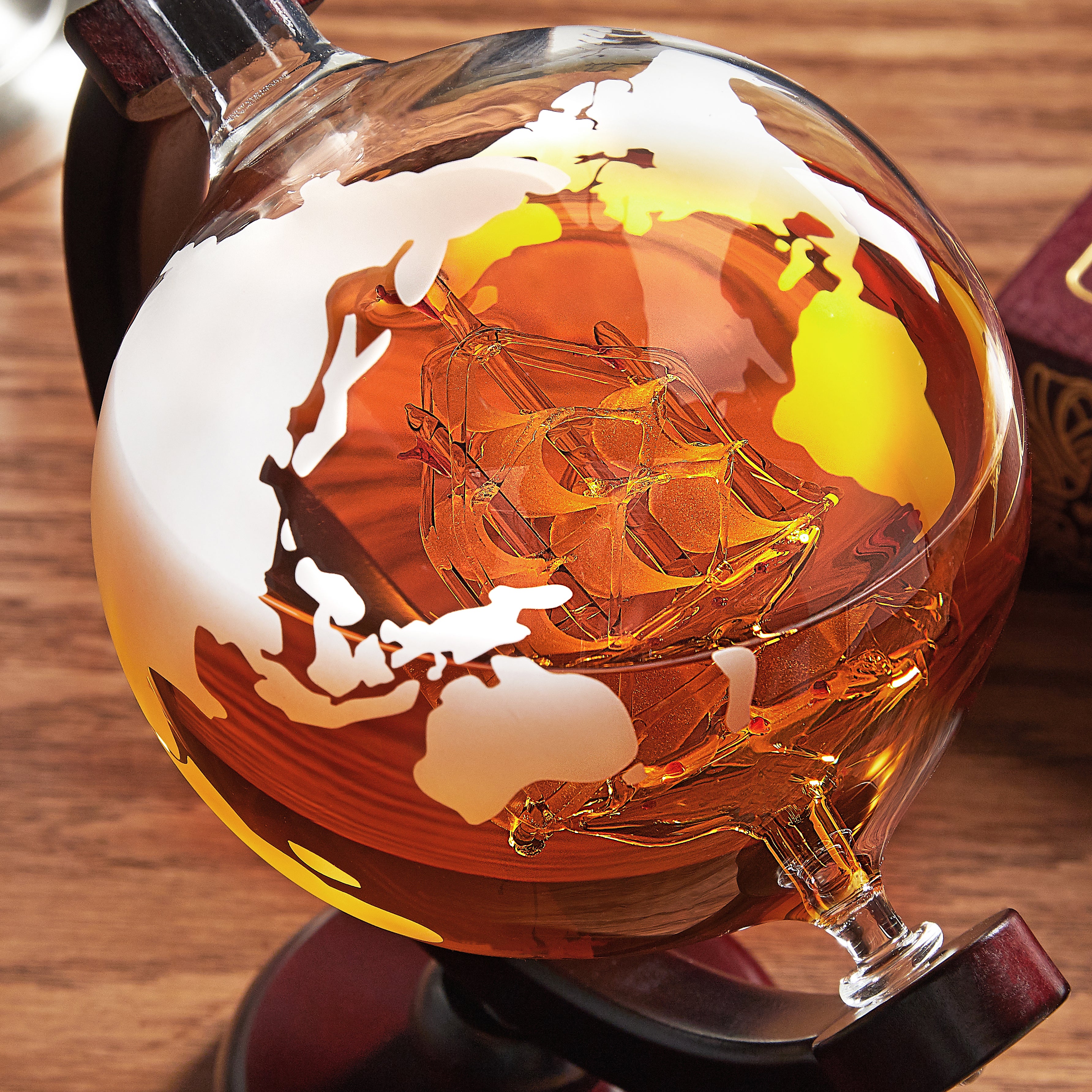 Globe and Glassware Set