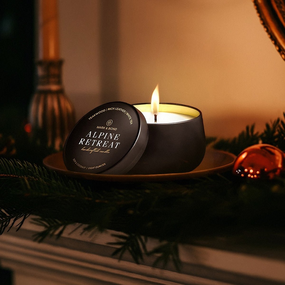 Alpine Retreat Luxury Candle, Scented, 40 - 45hrs