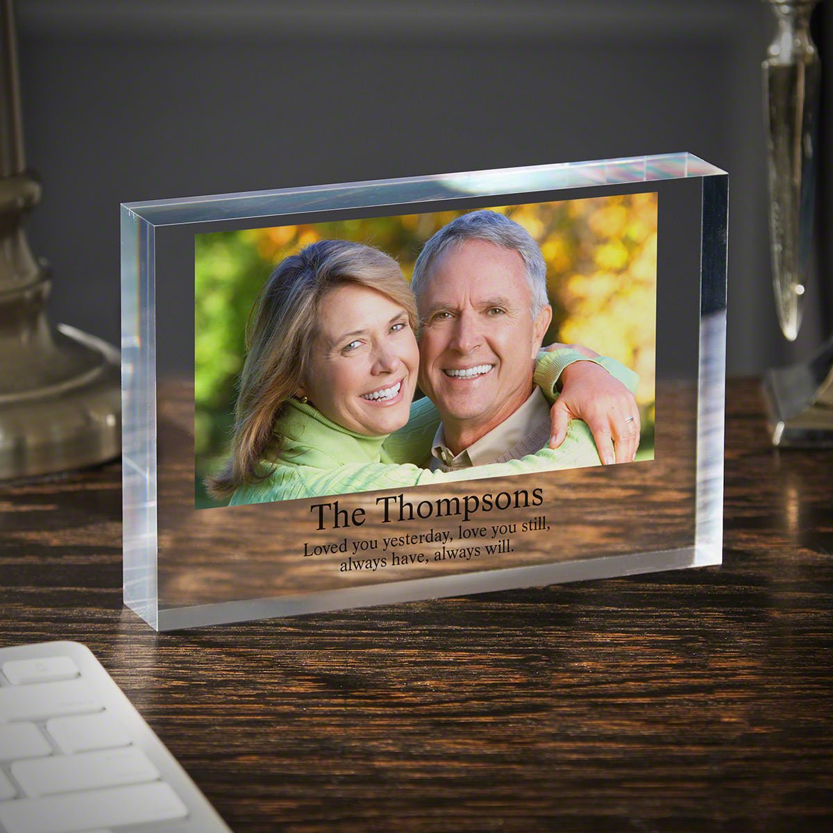 Anniversary Custom Acrylic Photo Block 6x8