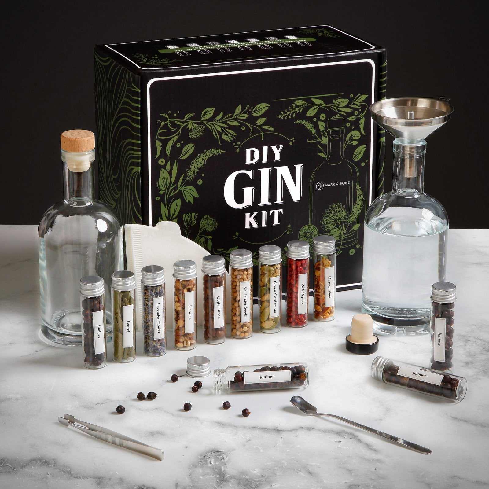 Botanical Bliss DIY Gin Kit, Cocktail Infusion Kit