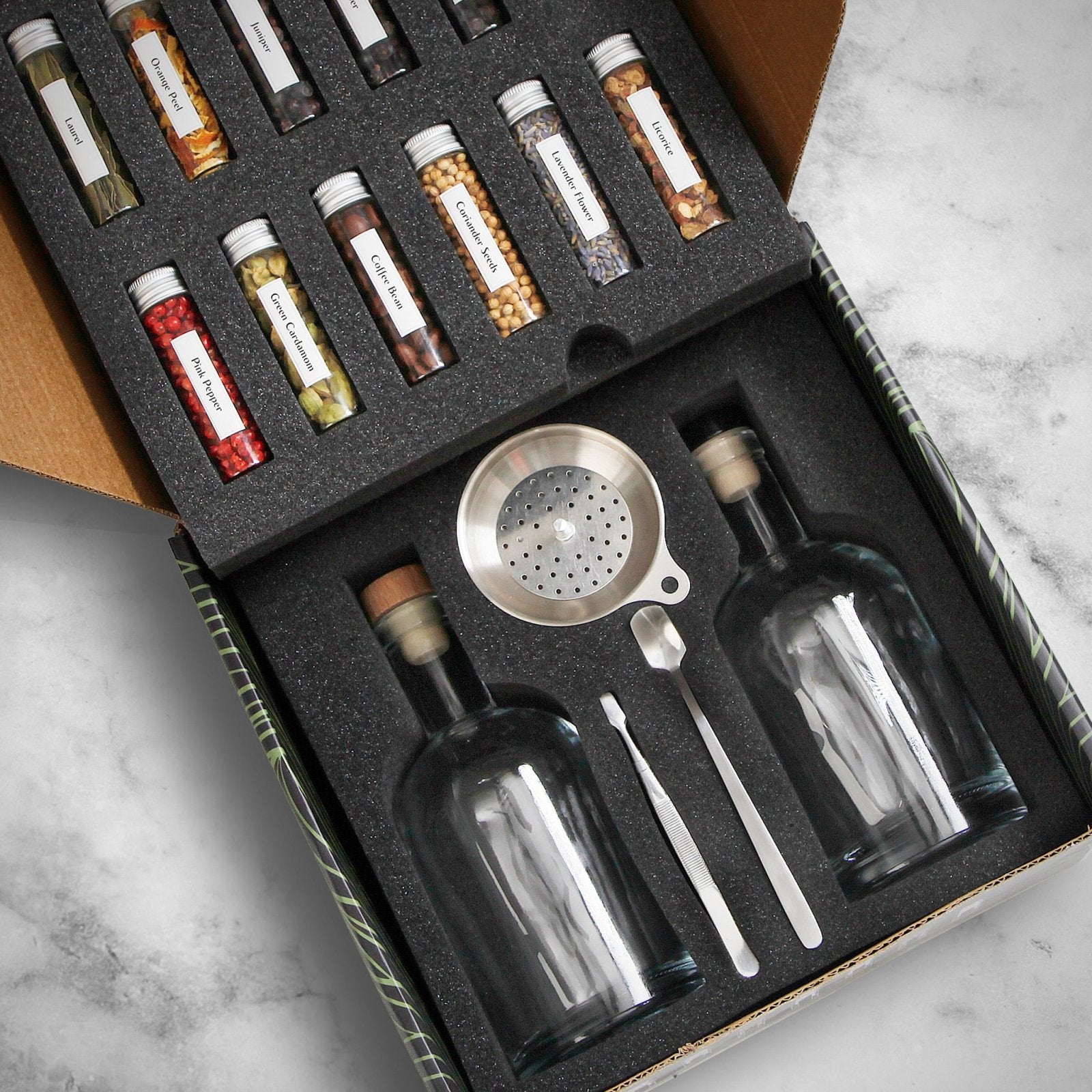 Botanical Bliss DIY Gin Kit, Cocktail Infusion Kit