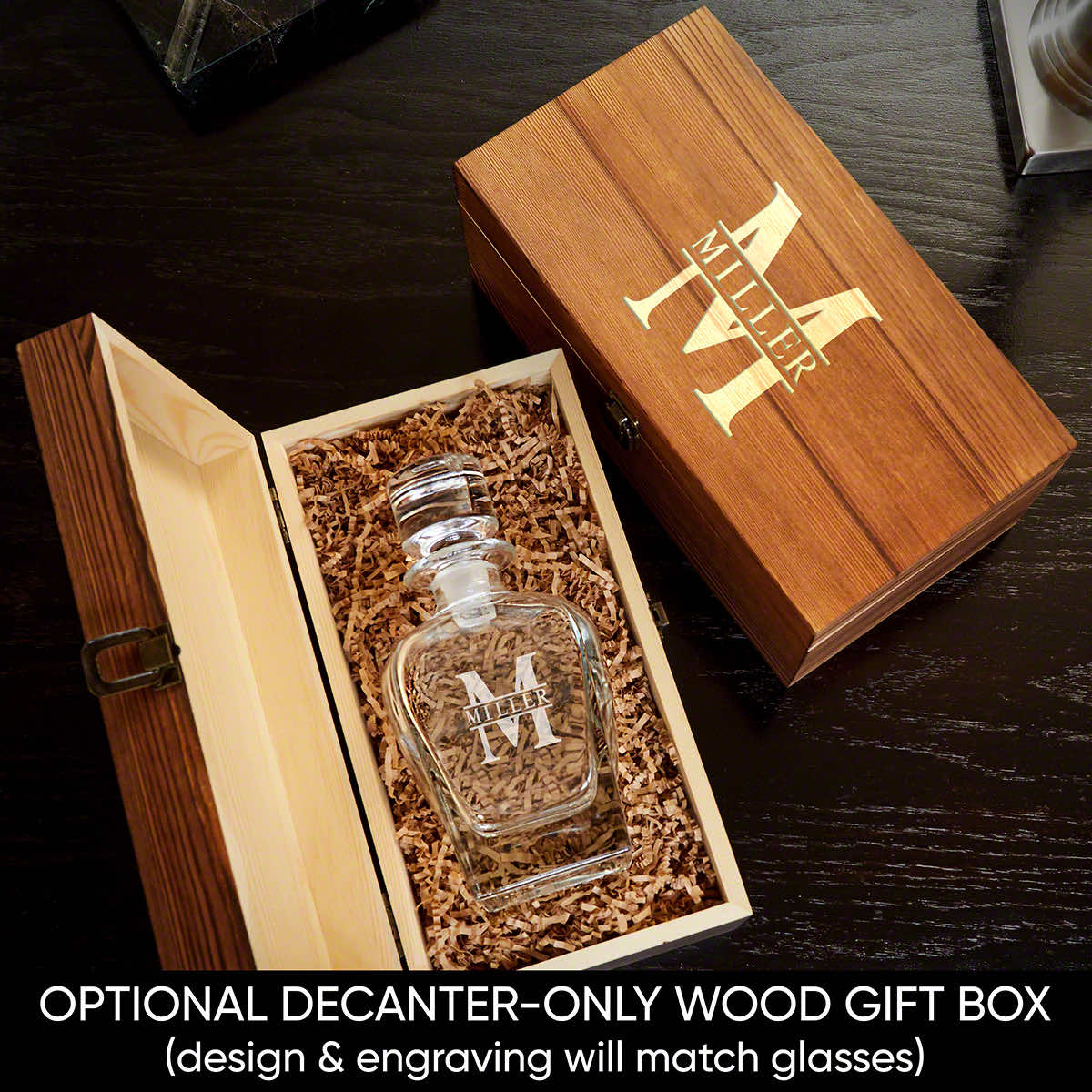 Bourbon Decanter Custom Draper