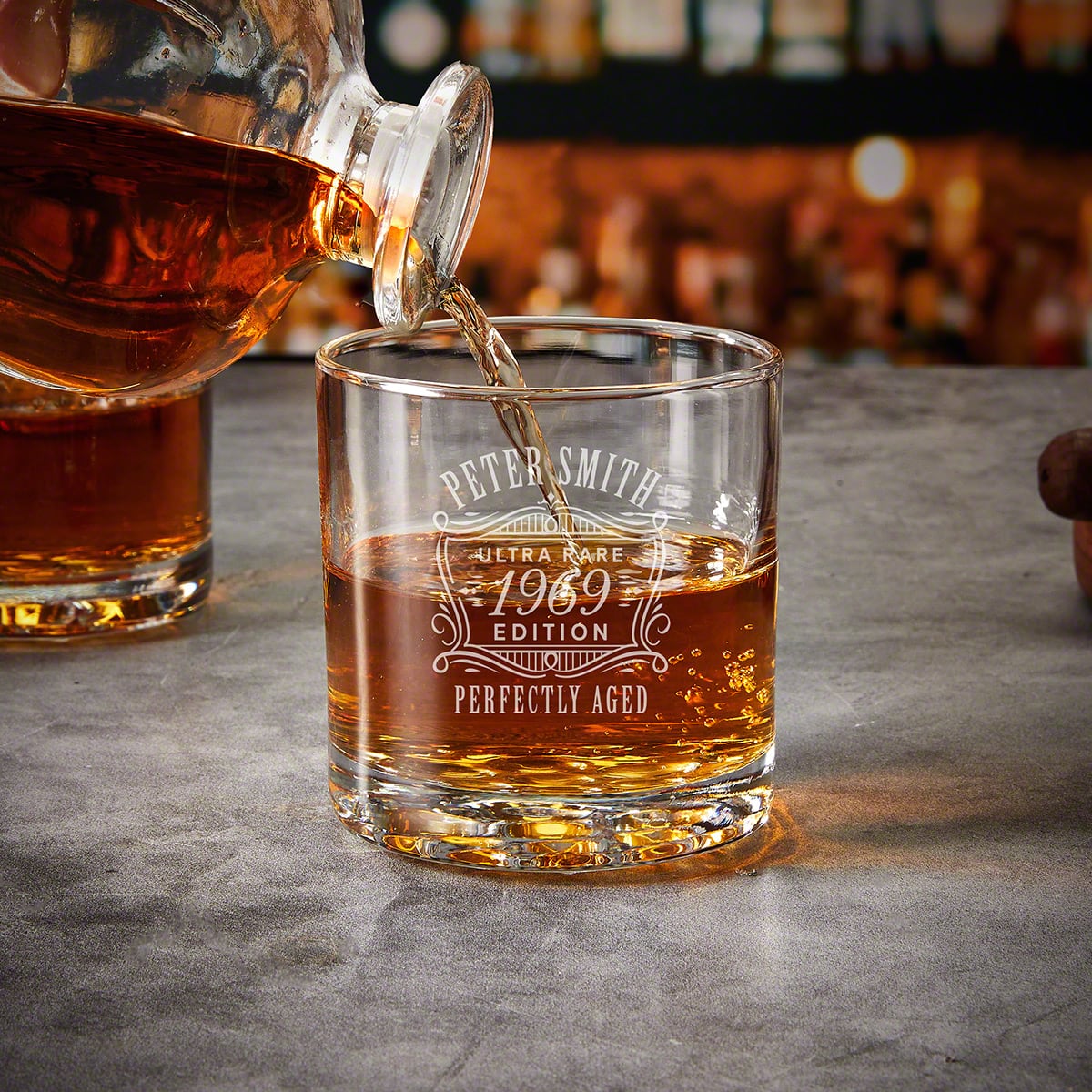 Buckman Personalized Whiskey Glass