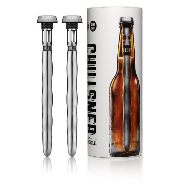 Chillsner In - Bottle Beer Chiller, Set of 2