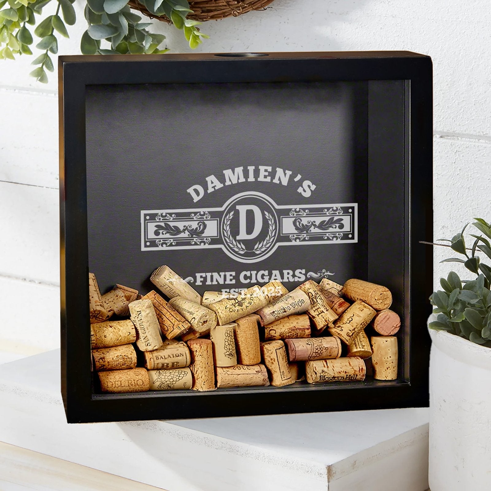 Cigar Aficionado Custom Shadow Box - Cigar Band Holder