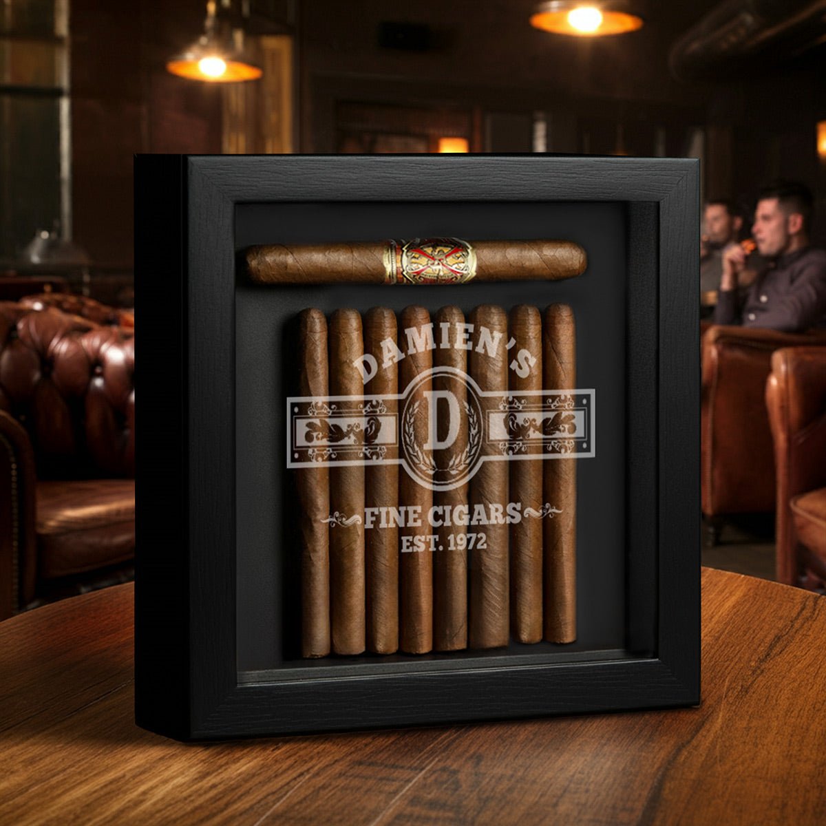 Cigar Aficionado Custom Shadow Box - Cigar Band Holder