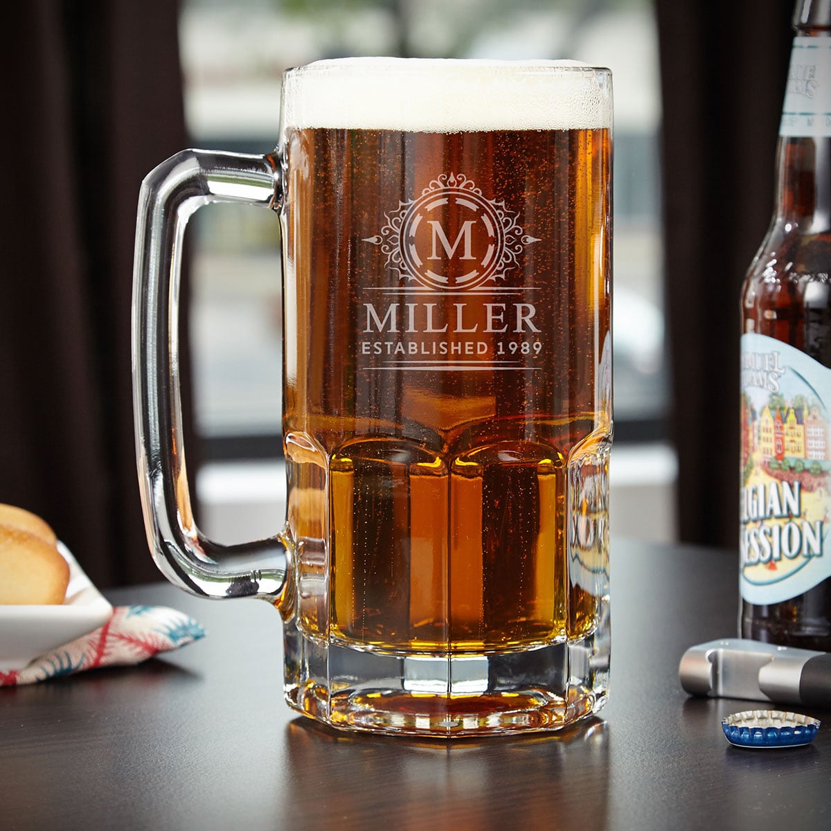 Colossal Personalized Beer Mug